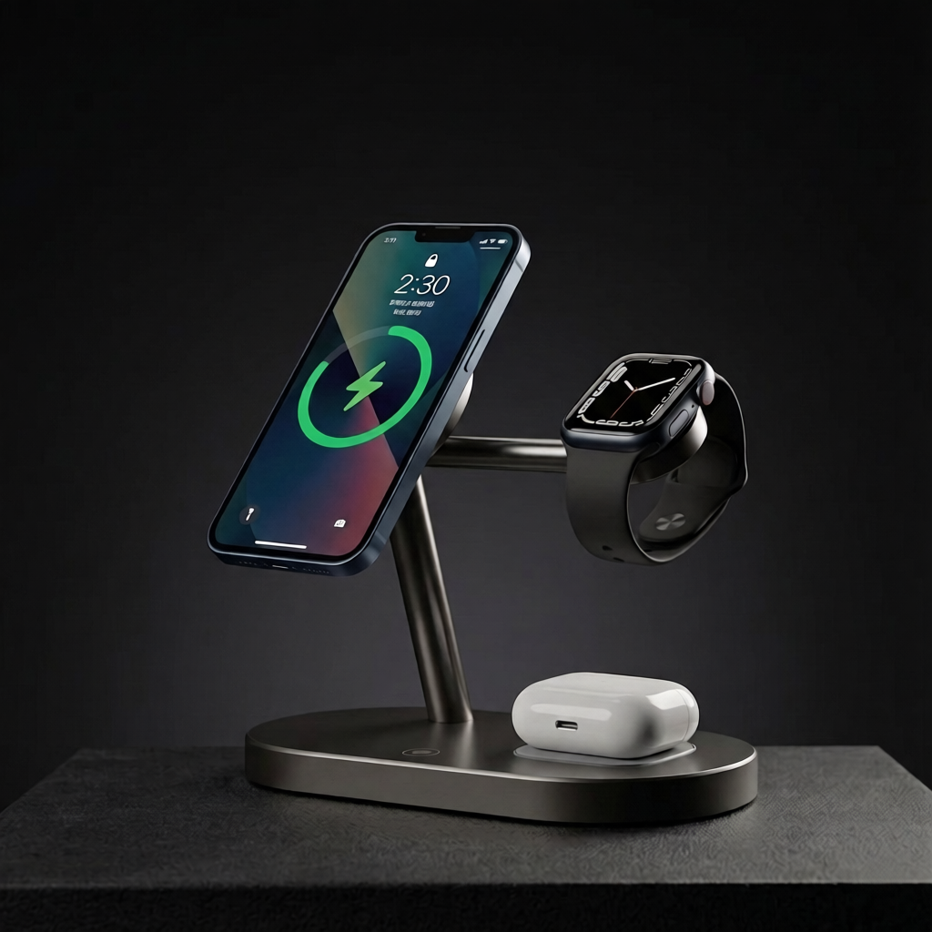 3-in-1 MagSafe Charging Station Pro – Fast Wireless Charger