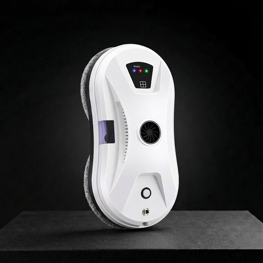 Smart Window Cleaning Robot Pro – Automatic Spray & 5600Pa Suction