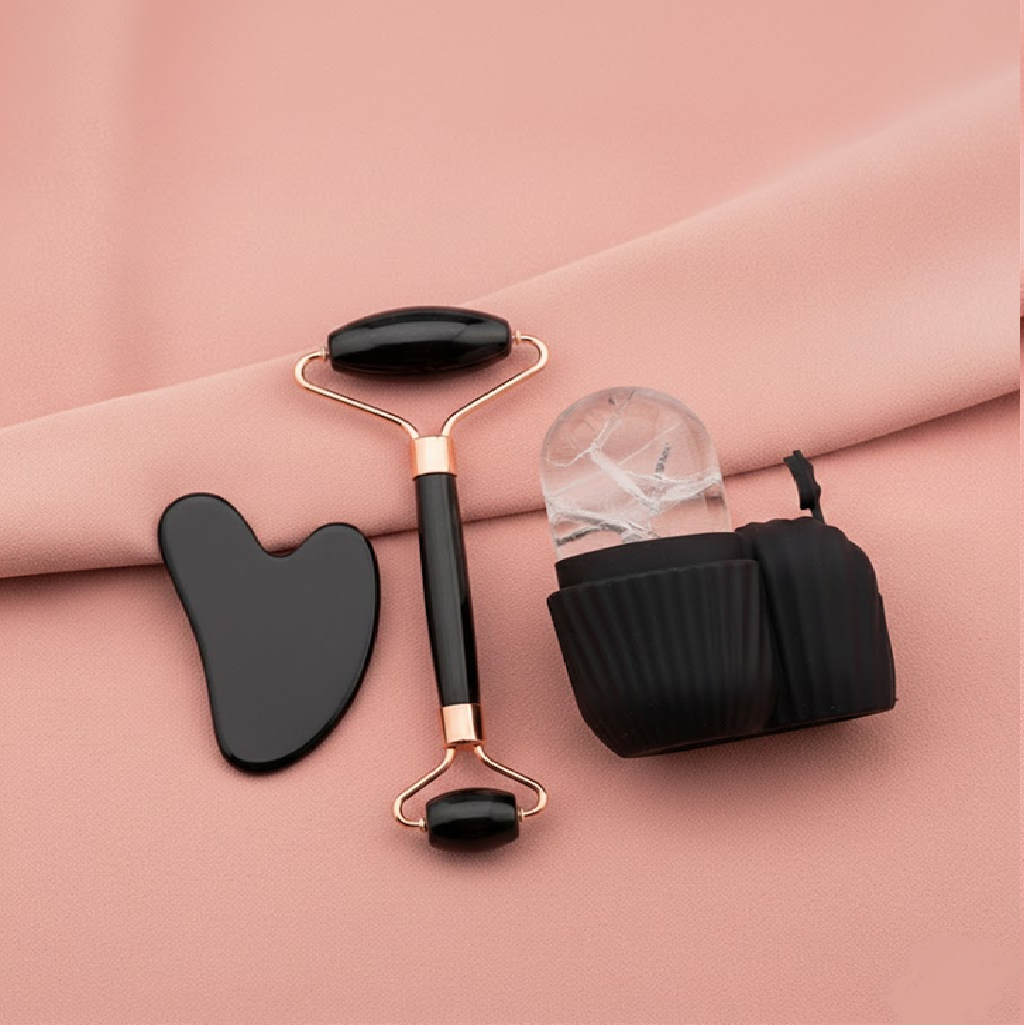 Ice Face Roller & Gua Sha Set