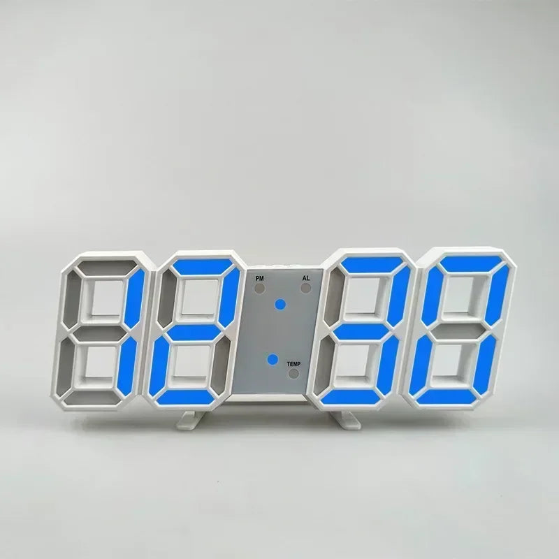 3D LED Digital Wall Clock Pro – Modern Smart Display