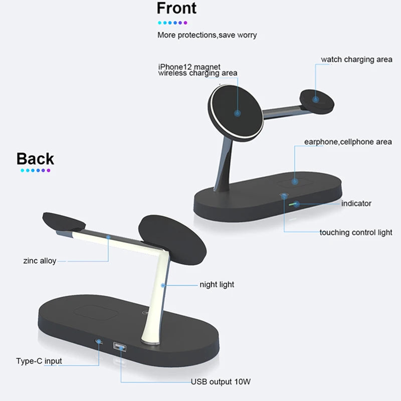 3-in-1 MagSafe Charging Station Pro – Fast Wireless Charger