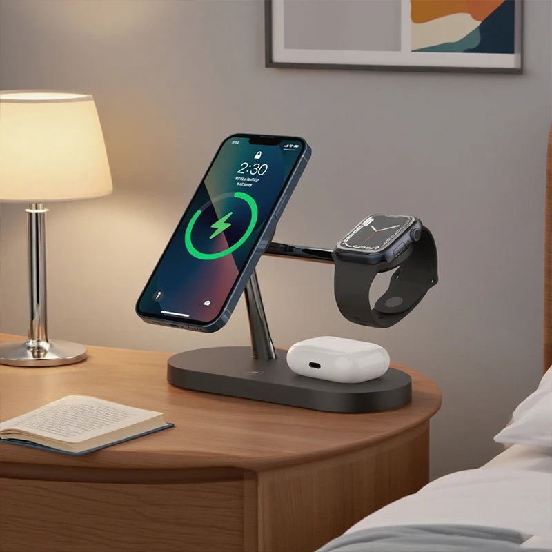 3-in-1 MagSafe Charging Station Pro – Fast Wireless Charger