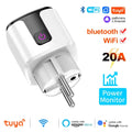 Tuya Smart WiFi Plug EU 20A – Energy Monitoring Smart Socket