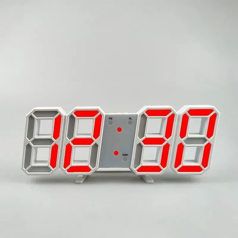 3D LED Digital Wall Clock Pro – Modern Smart Display