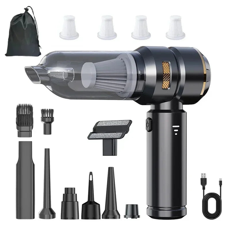 Portable Cordless Car Vacuum Cleaner – High Power, Fast and Efficient Cleaning