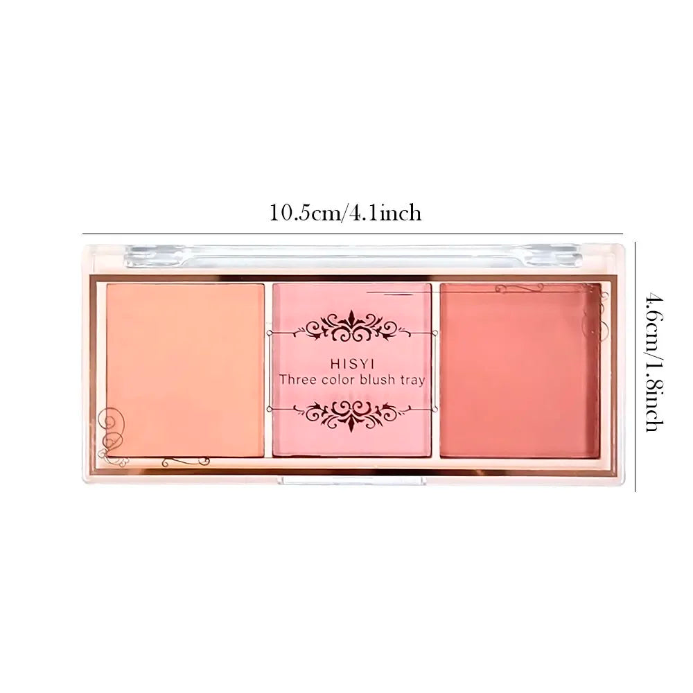 HISYI Triple Tone Matte Blush