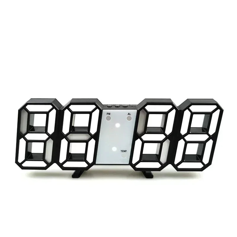 3D LED Digital Wall Clock Pro – Modern Smart Display