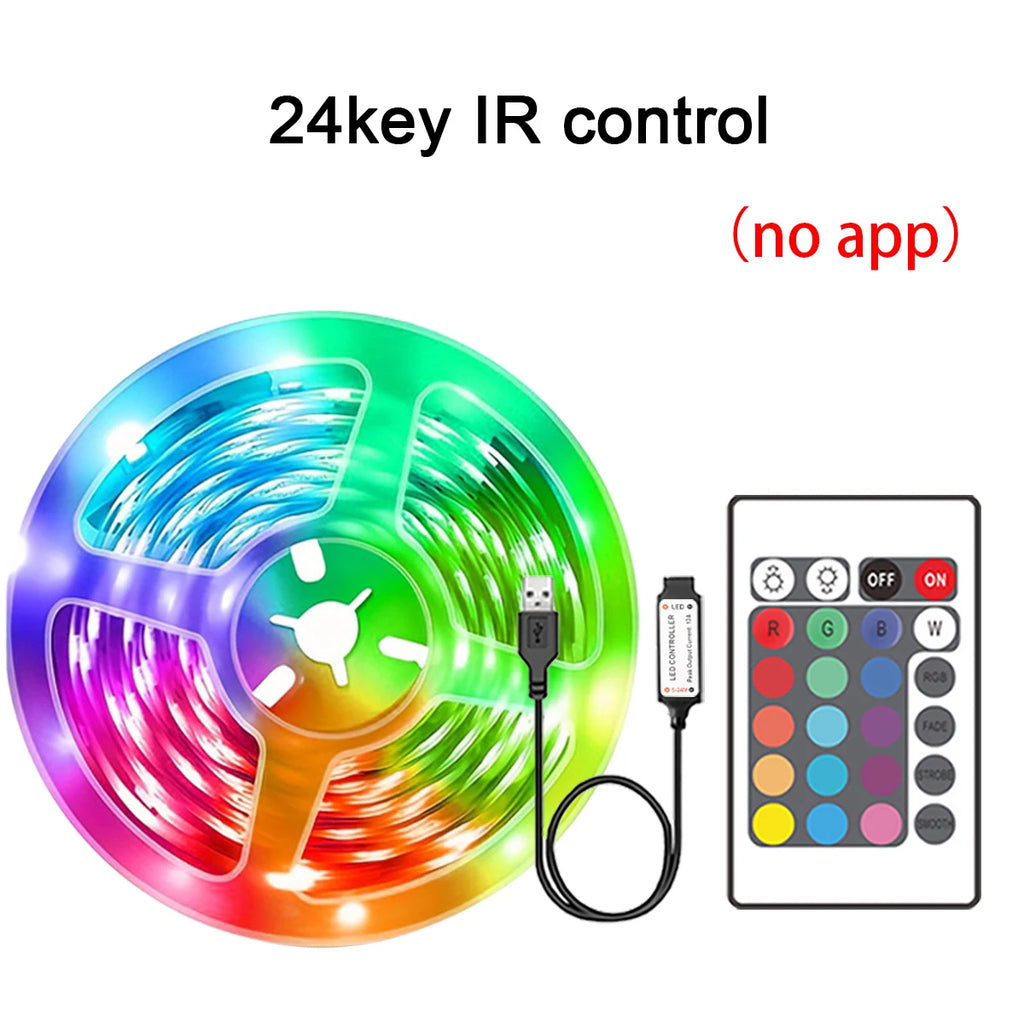 RGB LED Strip Lights Pro – Smart App Controlled Room Lighting