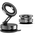 MagSafe Magnetic Suction Car Phone Mount Pro – 360° Adjustable Foldable Holder