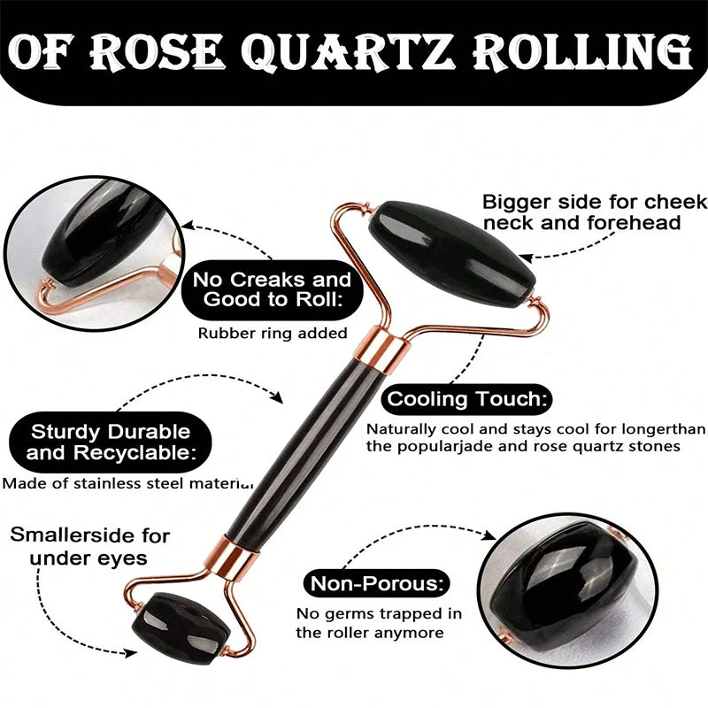 Ice Face Roller & Gua Sha Set