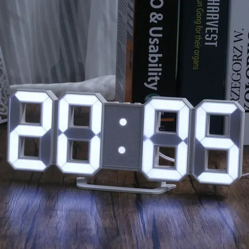 3D LED Digital Wall Clock Pro – Modern Smart Display
