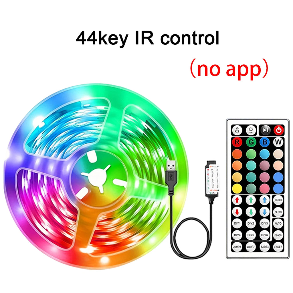 RGB LED Strip Lights Pro – Smart App Controlled Room Lighting