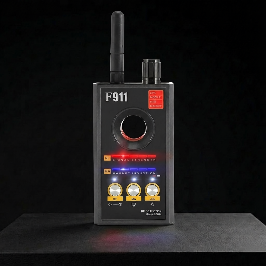 F911 Anti Spy Camera & GPS Detector Pro – RF Signal Finder